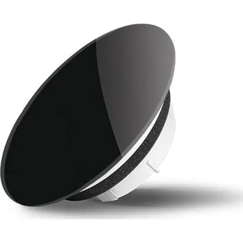 Ventil Air Design Glass Skleněný ventil Air Design kruhový 9005 BLACK CLASSIC - SKLO LESK 9005 Black Classic 100 mm