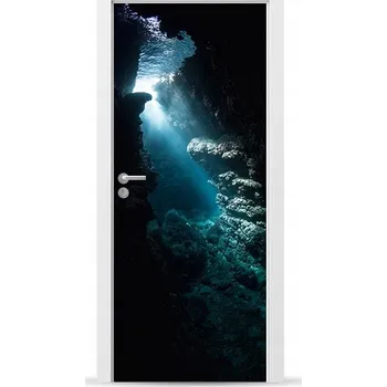 Fototapeta Fólie/Nálepka na VNĚJŠÍ dveře NÁBYTKOVÁ samolepicí SNADNÁ APLIKACE