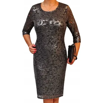 Dámské šaty Šaty krajkové na svatební hostina svatba zeštíhlující 40 42 44 46 48 50 52 54 56