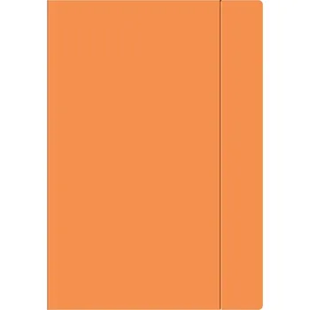 Desky s gumou A4 oranžové Interdruk