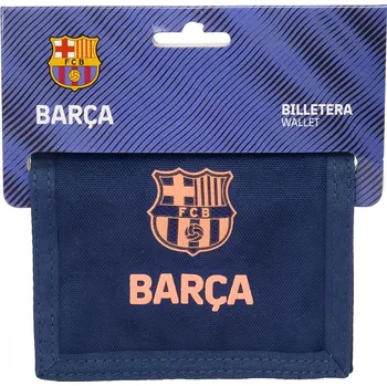 FC Barcelona Peněženka FC Barcelona, trifold, tmavě modrá