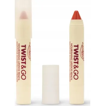 Rtěnka Vyživující balzám na rty puroBIO Twist&Go 502 Nude Pescato