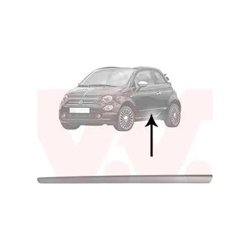 Lišta karosérie Ozdobná / ochranná lišta, dveře VAN WEZEL 1604427