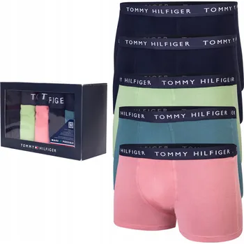 Boxerky TOMMY HILFIGER PÁNSKÉ BOXERKY S M ORIGINÁL 5 kusů UM0UM02418 LUXUSNÍ KOLEKCE