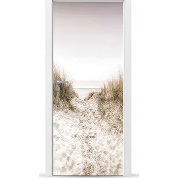 Fototapeta Fólie/Nálepka na VNĚJŠÍ dveře NÁBYTKOVÁ samolepicí SNADNÁ APLIKACE