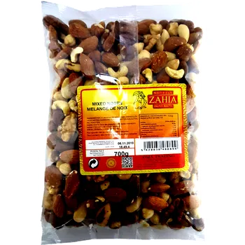 Sušená potravina ZAHIA Směs oříšků s rozinkami 700 g