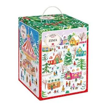 Puzzle Puzzle 4x150 Puzzlove Zima CzuCzu (Puzzle)