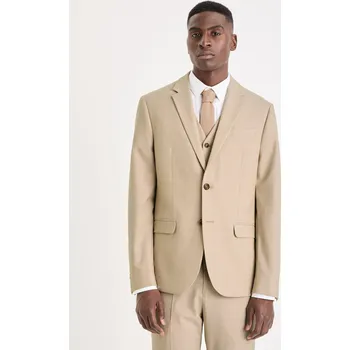 Pánské sako Pánské sako Celio Celio krémová 2670792