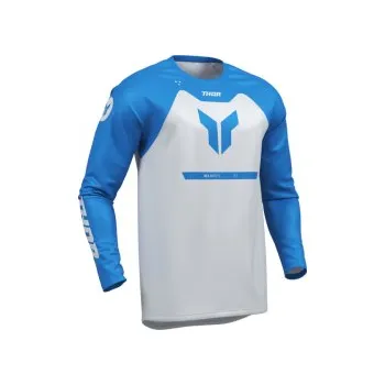 Moto dres Mx Dres THOR Ridemode Jersey Menace Blue 2026, Velikost XL