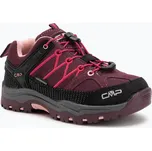 Dětské trekové boty CMP Rigel Low Wp plum/peach