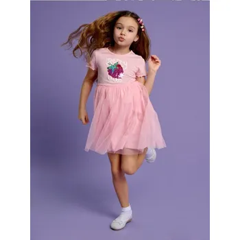 Dívčí oblečení Sinsay - Šaty - růžová - 798EH-30X - 798EH-30X-134