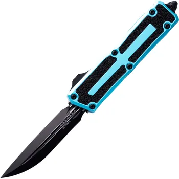 kapesní nůž Microtech SCARAB II GEN III D/E-S ČERNÝ STANDARDNÍ TYRKYSOVÝ 1180-1TQ