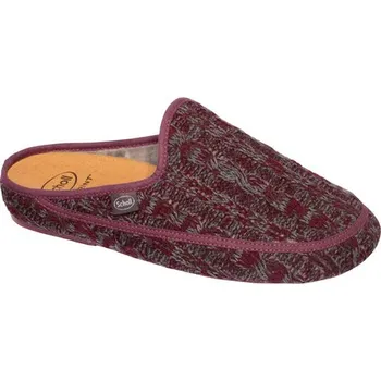 Dámská zdravotní obuv Scholl MADDY červená domácí obuv