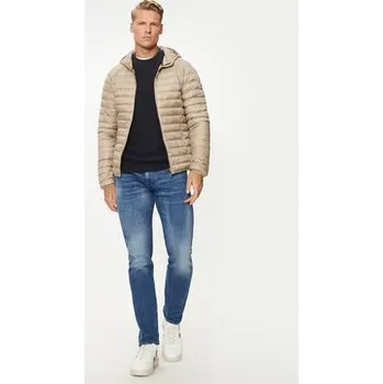 Pánská větrovka Jott Vatovaná bunda Nico P000MDOW01 Béžová Slim Fit M