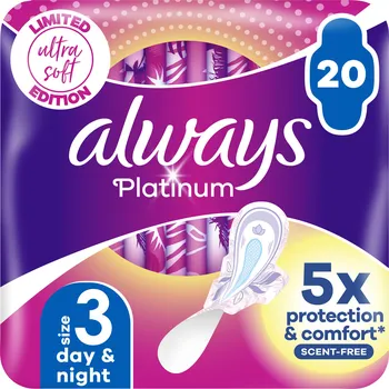 Menstruační vložka ALWAYS Platinum Secure Night Extra 20 ks