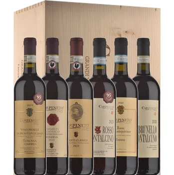 Víno Carpineto drevený box 6 fl. Premium Rosso di Toscana 0.75 l