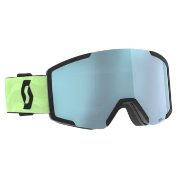 SCOTT lyžařské brýle Shield Enhancer 2025/2026 Zelená AMP ice chrome S2