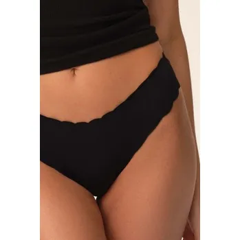 Kalhotky 2 PACK tanga Esotiq Panya Černo-béžová XL