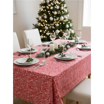 ubrus Sinsay - Ubrus s vánočním motivem - červená - 255II-33X - 255II-33X-ONE