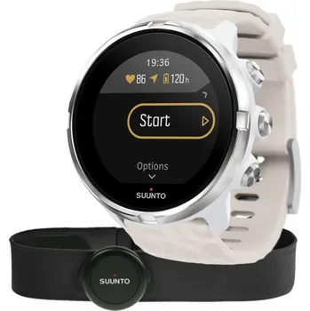Sportovní měřič Suunto Suunto 9 White Sandstone Gray (AKČNÍ CENA) + DÁREK + Doprava ZDARMA