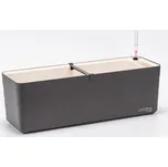 Plastia Samozavlažovací truhlík Berberis 60 cm – antracit/slonová kost