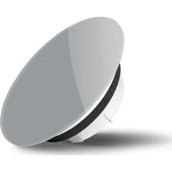 Ventil Air Design Glass Skleněný ventil Air Design kruhový 9006 GREY METAL - SKLO LESK 9006 Grey Metal 125 mm