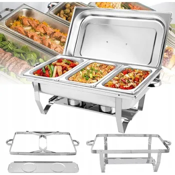 OHŘÍVAČ JÍDLA 1/3 PRO GASTRONOMII 9 L NEREZOVÁ OCEL