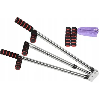 Bezpečnostní kamera PROTAHOVACÍ STROJ NA ROZŠTĚP, 3 TYČE, NASTAVITELNÝ, 6 OTVORŮ