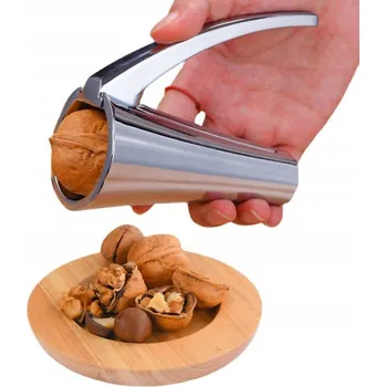 Louskáček ROBUSTNÍ Louskáček na ořechy z OCEL - kovový louskáček na lískové ořechy a další