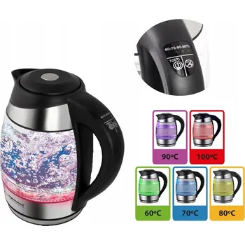 Rychlovarná konvice Rychlovarná konvice Esperanza EKK026 2200 W, 1,7 l, černá