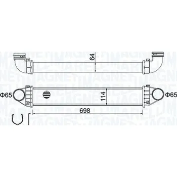 Chladič motoru Chladič turba MAGNETI MARELLI 351319204210