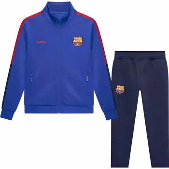 FC Barcelona Sportovní souprava FC Barcelona, světlá a tmavá modrá, zip Velikost: XXL