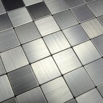 Obklad Mozaika WzorcowniaStudio 30,5 x 30,5 cm, odstíny šedé a stříbrná