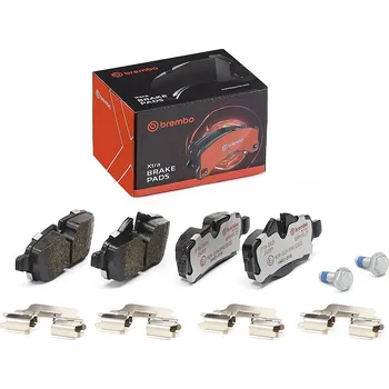 Brzdová destička Sada brzdových destiček, kotoučová brzda BREMBO P 06 052X