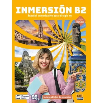 Španělský jazyk INMERSIÓN B2 LIBRO DEL ESTUDIANTE/LIBRO DE EJERCICIOS (Equipo)(Brožovaná)