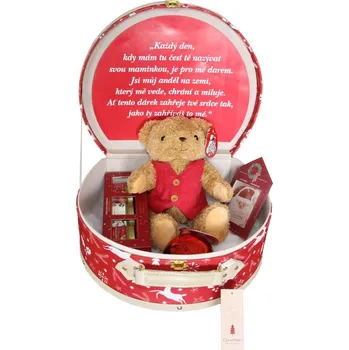 Dárkový potravinový koš Vánoční dárkový kufřík XL - Kouzlo Vánoc pro maminku