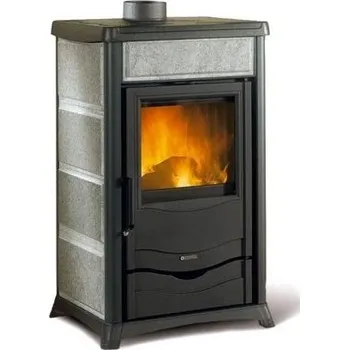 Krbová kamna Nordica TermoRossella PLUS DSA s ohřívací plotnou - Přírodní kámen