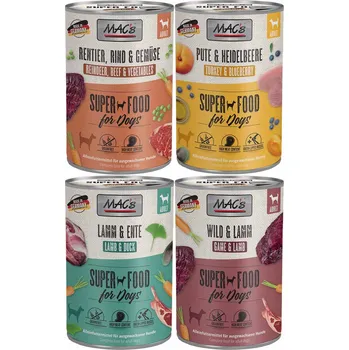 Krmivo pro psa MAC's Dog 24× 400 g variace chutí 2