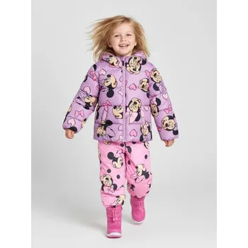 Dětská móda Sinsay - Prošívaná bunda s kapucí Minnie Mouse - vícebarevná - 646EI-MLC - 646EI-MLC-140