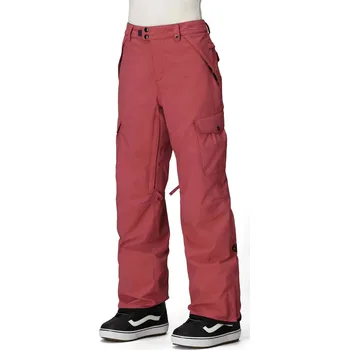 Snowboardové kalhoty 686 kalhoty - Wmns Aura Insulated Cargo Pant Rosewood (ROSW) velikost: M