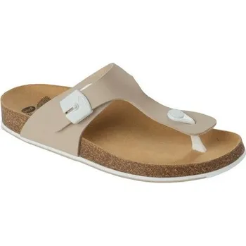 Dámské žabky Scholl SPIKEY SS 5 béžové dámské zdravotní žabky s technologií Bioprint®