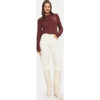 Pánský svetr Guess Jeans Svetr W4BR13 Z3HN2 Bordó Regular Fit L