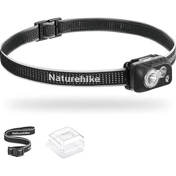 Čelovka Naturehike čelovka černá – 300 lm
