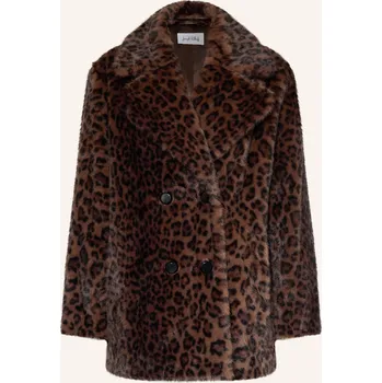 Dámský blejzr Joseph Ribkoff Dámská Bunda Z Umělé Kožešiny, tmavě hnědá /...