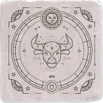 Digitální fotoaparát Mramorový tácek - Býk - znamení zvěrokruhu