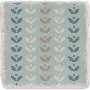 Digitální fotoaparát Mramorový tácek - Retro vzor 08