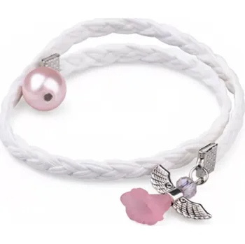 Doplněk ke knize Záložka do knihy s přívěskem anděl a růžová perla