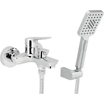 Vodovodní baterie Novaservis Metalia 54 Vanová baterie s příslušenstvím, 100 mm, chrom, 54025,0