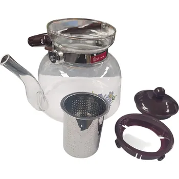 Konvice na čaj Leventi Skleněná konvice 1,3 l