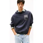 Tommy Jeans pánská černá mikina 20024178-8721222091394